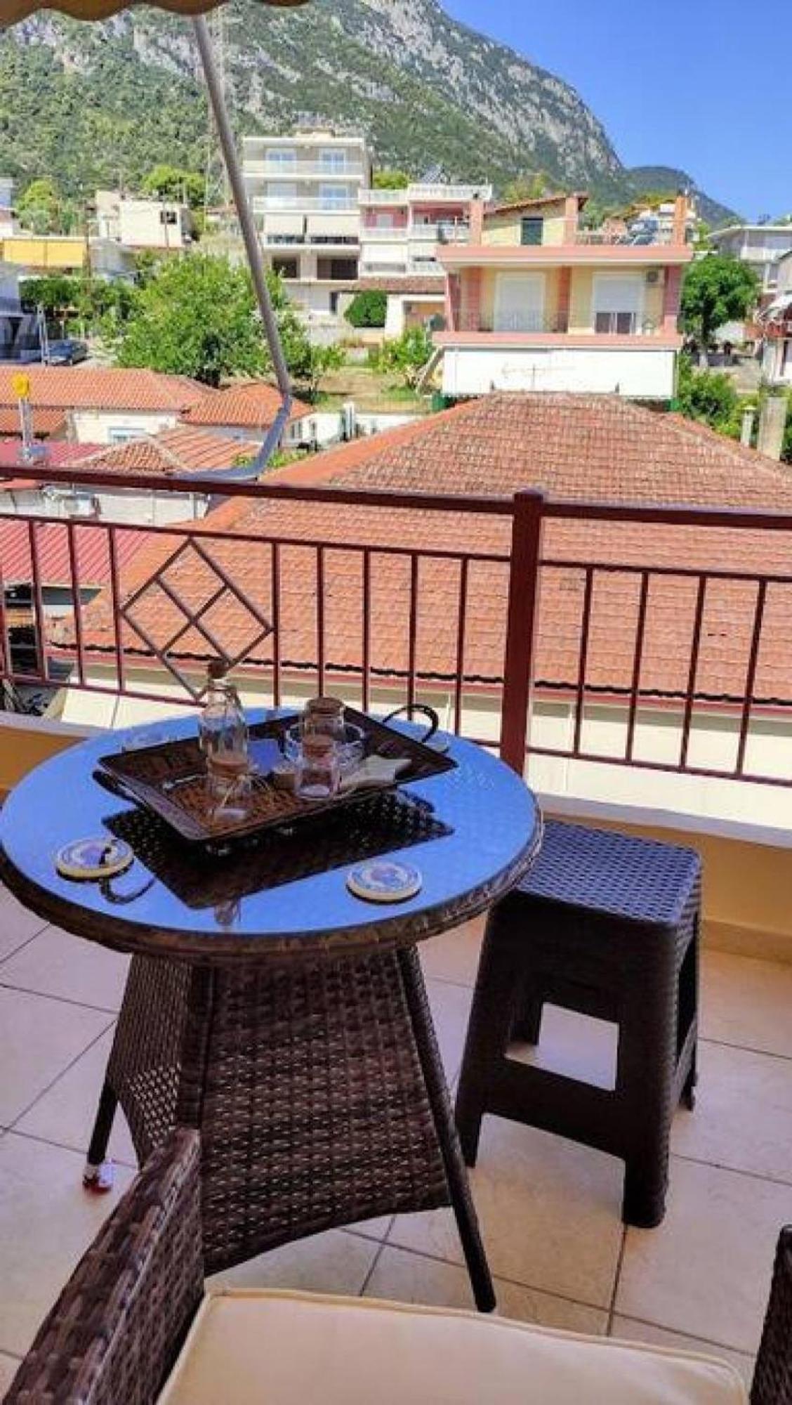 Angela'S Apartment With Beautiful Balcony View Agios Konstantinos  エクステリア 写真